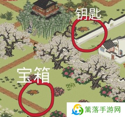 《江南百景图》丽娘府宅宝箱钥匙位置介绍